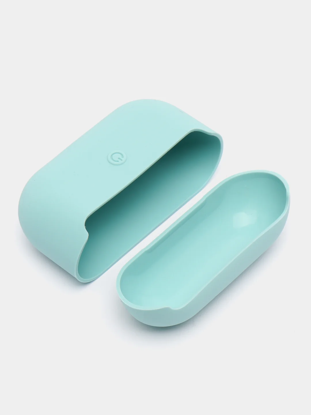 Голубой чехол-кейс для наушников AirPods Pro, силиконовый