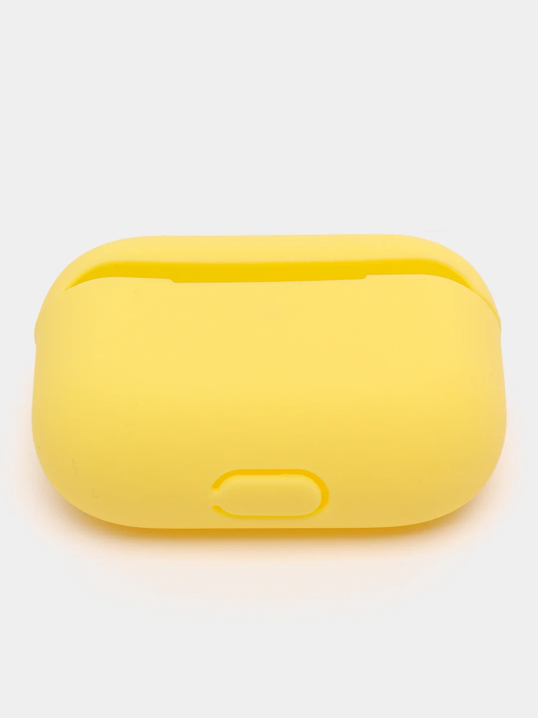 Желтый чехол-кейс для наушников AirPods Pro, силиконовый