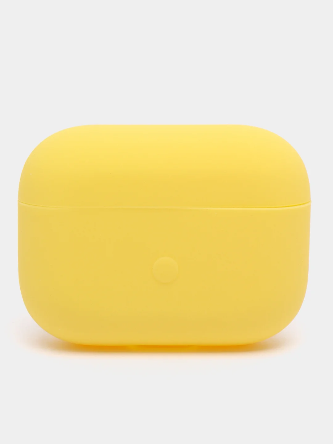 Желтый чехол-кейс для наушников AirPods Pro, силиконовый