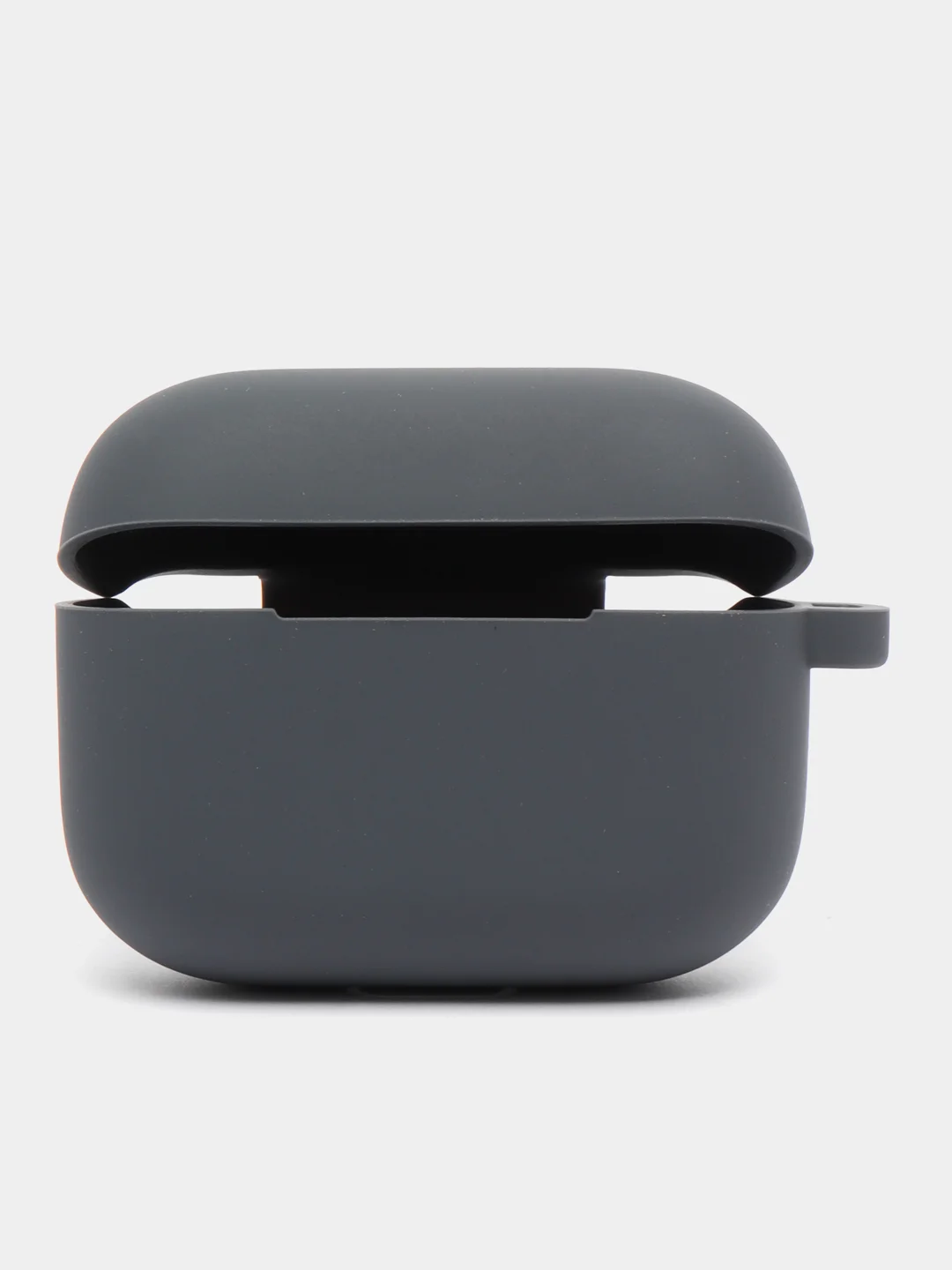 Серый чехол-кейс для наушников AirPods Pro, силиконовый