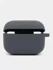 Серый чехол-кейс для наушников AirPods Pro, силиконовый