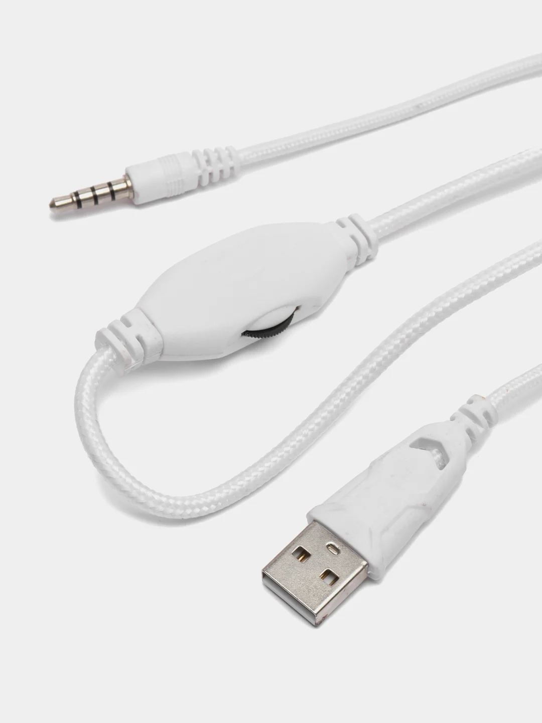 Голубой наушники беспроводные/проводные детские, Bluetooth, с кошачьими светящимися ушками