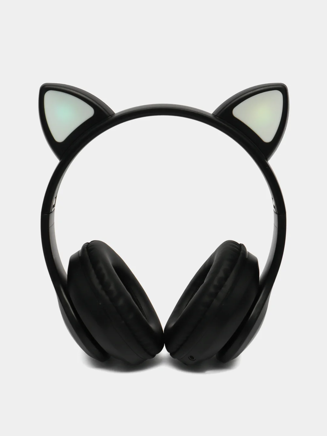 Угольный наушники беспроводные/проводные детские, Bluetooth, с кошачьими светящимися ушками