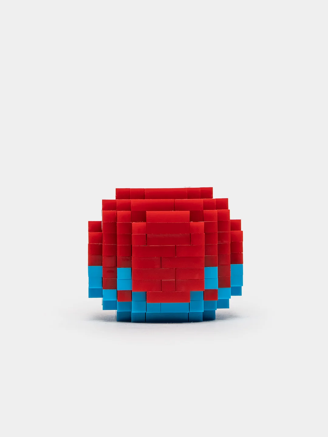 Красный детский 3D-конструктор для мальчиков, развивающая игрушка, фигурка Человек-паук, Марвел