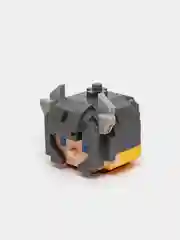 Серебряный детский 3D-конструктор для мальчиков, развивающая игрушка, фигурка Человек-паук, Марвел