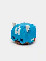 Голубой детский 3D-конструктор для мальчиков, развивающая игрушка, фигурка Человек-паук, Марвел
