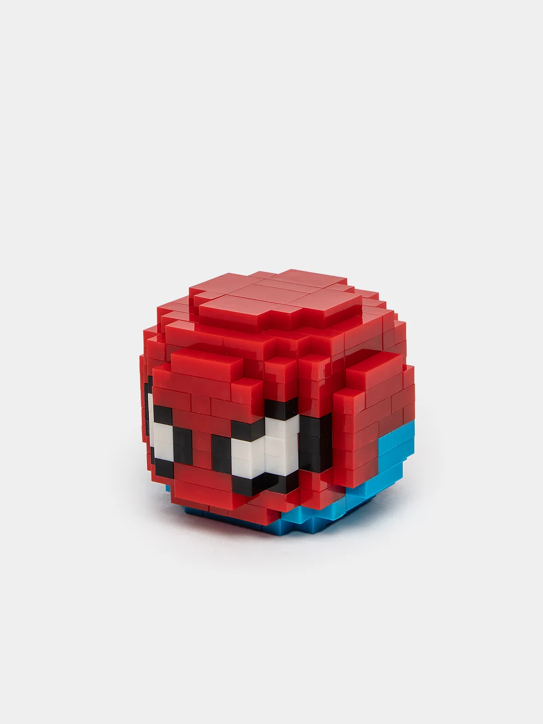 Красный детский 3D-конструктор для мальчиков, развивающая игрушка, фигурка Человек-паук, Марвел