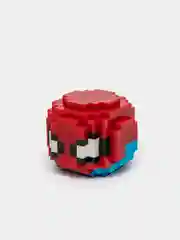 Красный детский 3D-конструктор для мальчиков, развивающая игрушка, фигурка Человек-паук, Марвел