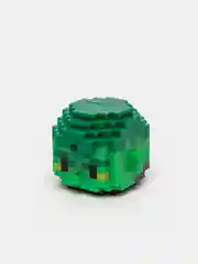 Зеленый детский 3D-конструктор для мальчиков, развивающая игрушка, фигурка Человек-паук, Марвел