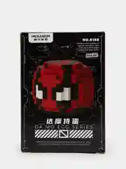 Алый детский 3D-конструктор для мальчиков, развивающая игрушка, фигурка Человек-паук, Марвел