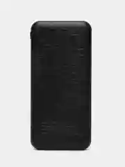 Белый внешний аккумулятор, 10000 мАч, USB Type-A/Type-C, портативный