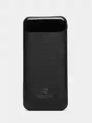 Черный внешний аккумулятор, 10000 мАч, USB Type-A/Type-C, портативный