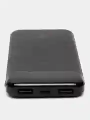 Белый внешний аккумулятор, 10000 мАч, USB Type-A/Type-C, портативный