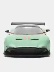 Зеленый металлическая машинка Kinsmart, 1:38, Aston Martin Vulcan, с принтом, KT5407DF