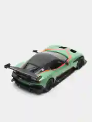 Зеленый металлическая машинка Kinsmart, 1:38, Aston Martin Vulcan, с принтом, KT5407DF