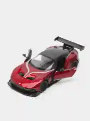 Красный металлическая машинка Kinsmart, 1:38, Aston Martin Vulcan, с принтом, KT5407DF
