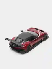 Красный металлическая машинка Kinsmart, 1:38, Aston Martin Vulcan, с принтом, KT5407DF