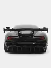 Черный металлическая машинка Kinsmart, 1:38, Aston Martin Vulcan, с принтом, KT5407DF