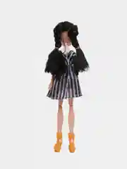 Черный кукла "Уэнсдей Аддамс", Wednesday Addams, Венсдей, Монстр Хай