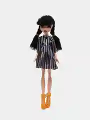 Черный кукла "Уэнсдей Аддамс", Wednesday Addams, Венсдей, Монстр Хай