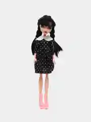 Розовый кукла "Уэнсдей Аддамс", Wednesday Addams, Венсдей, Монстр Хай