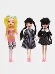 Серый кукла "Уэнсдей Аддамс", Wednesday Addams, Венсдей, Монстр Хай