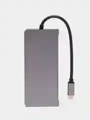 USB Hub Type C концентратор, usb c, vga, hdmi, ethernet, 12 портов, разветвитель