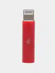 Красный конвертер-переходник для наушников, iPhone, Lightning - Jack 3.5 мм, GL040 Bluetooth