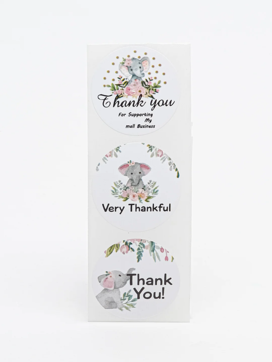 Ледяной набор наклеек с надписью "Thank you", "Спасибо"