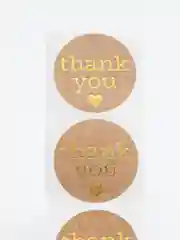 Манго набор наклеек с надписью "Thank you", "Спасибо"
