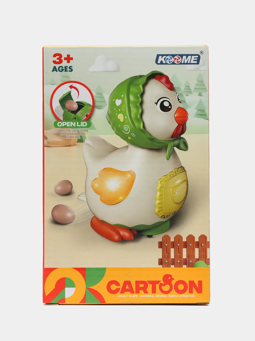 Игрушка "Курица, несущая яйца"