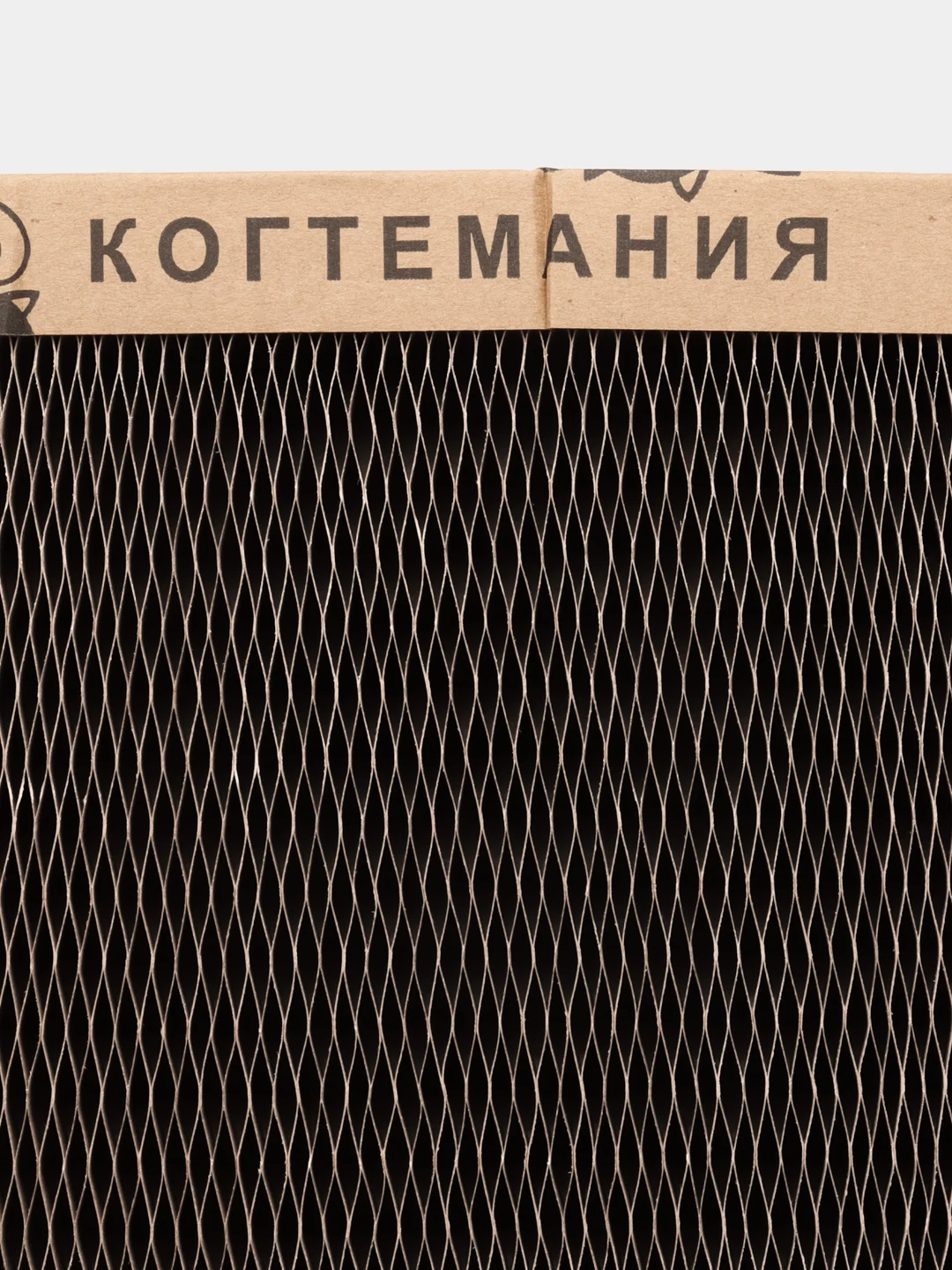 Когтеточка лежанка картонная с мятой, когтедралка большая, 520 х 250 х 220 мм