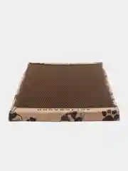 Когтеточка лежанка картонная с мятой, когтедралка большая, 520 х 250 х 220 мм