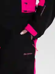 Розовый женский горнолыжный комбинезон