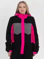 Розовый женский горнолыжный комбинезон