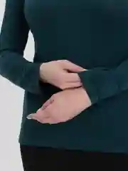 Коралловый лонгслив женский, футболка с рукавами домашняя