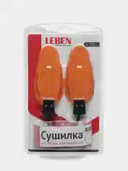 LEBEN Сушилка для обуви металлическая, 220В, 12Вт, температура нагрева 65-80 градусов
