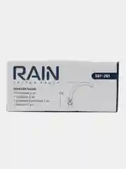Смеситель для кухни RAIN Нефрит, высокий, гайка, латунь, кран-буксы 1/2