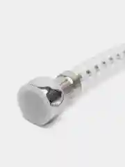 RAIN Шланг для душа 150см, 1/2"(Имп)-1/2"(Имп), ПВХ, латунь, антитвист, серебристо-белый
