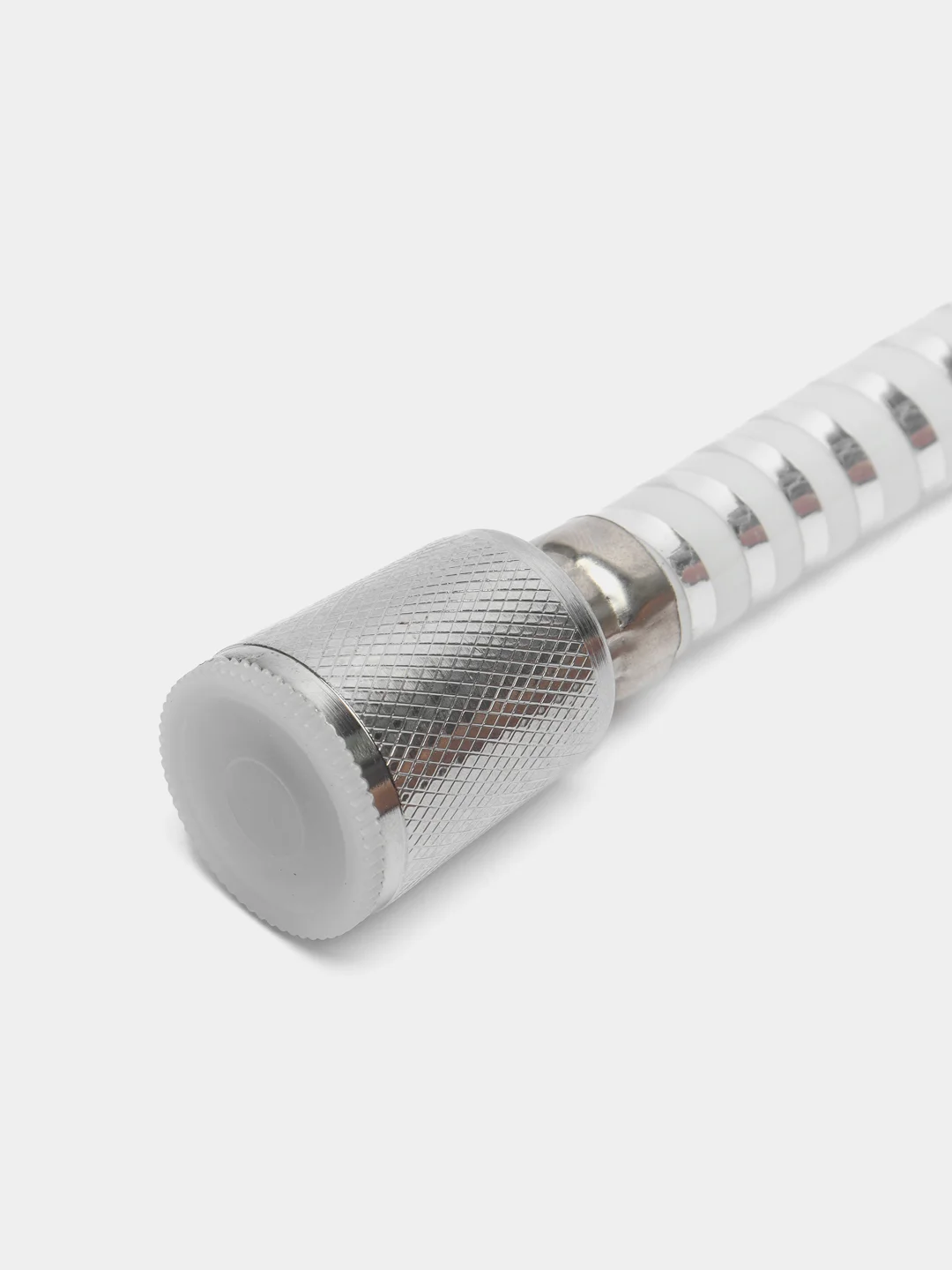 RAIN Шланг для душа 150см, 1/2"(Имп)-1/2"(Имп), ПВХ, латунь, антитвист, серебристо-белый