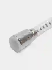 RAIN Шланг для душа 150см, 1/2"(Имп)-1/2"(Имп), ПВХ, латунь, антитвист, серебристо-белый