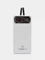 Белый внешний аккумулятор с быстрой зарядкой, Lightning, Type-C, Powerbank