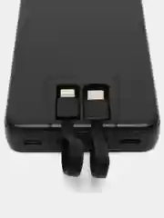 Белый внешний аккумулятор с быстрой зарядкой, Lightning, Type-C, Powerbank