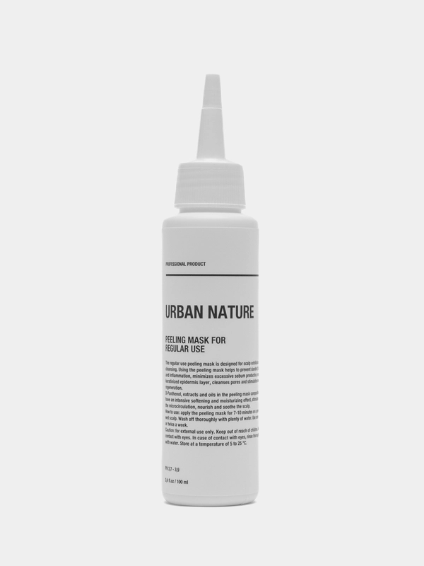 Urban Nature Пилинг-скраб для очищения кожи головы и волос, для регулярного применения