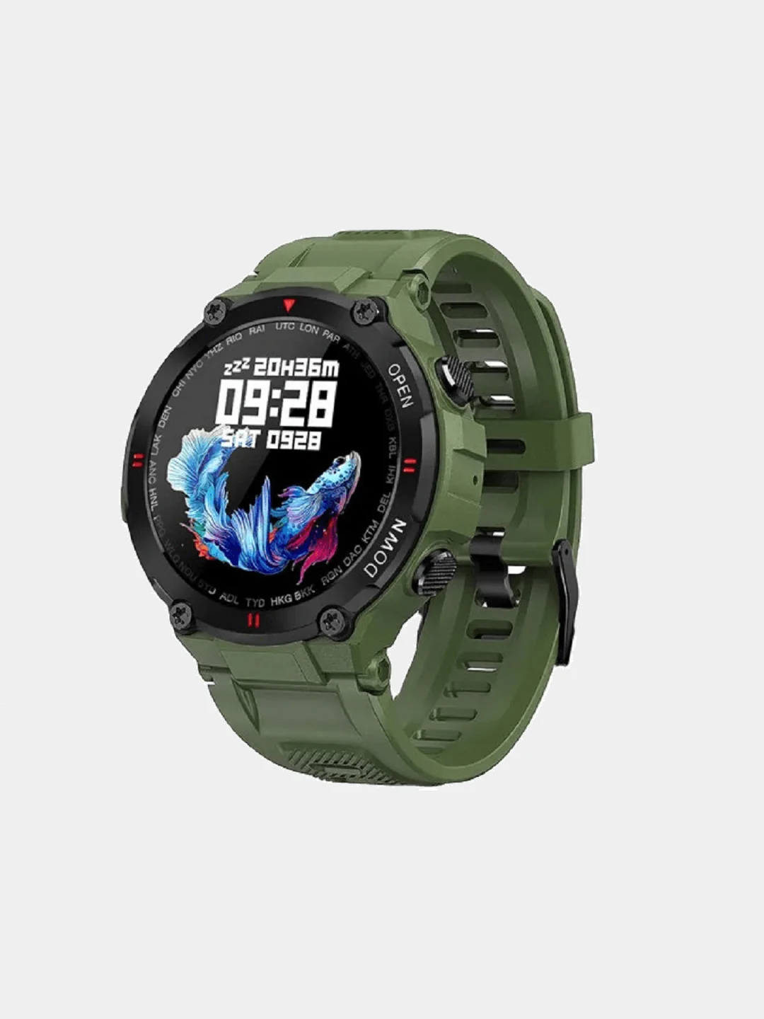 Умные часы CheckME Smart CMSK22GNGN с пульсометром, секундомером, мониторингом сна