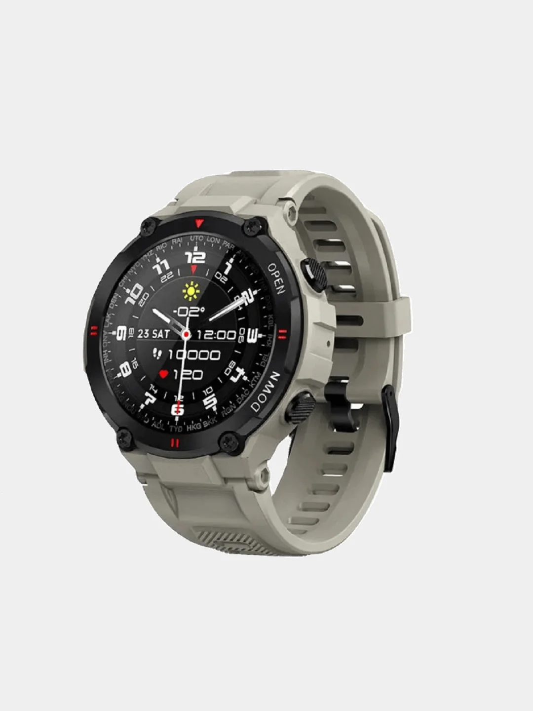 Умные часы CheckME Smart CMSK22GRGR с пульсометром, шагомером, мониторингом сна