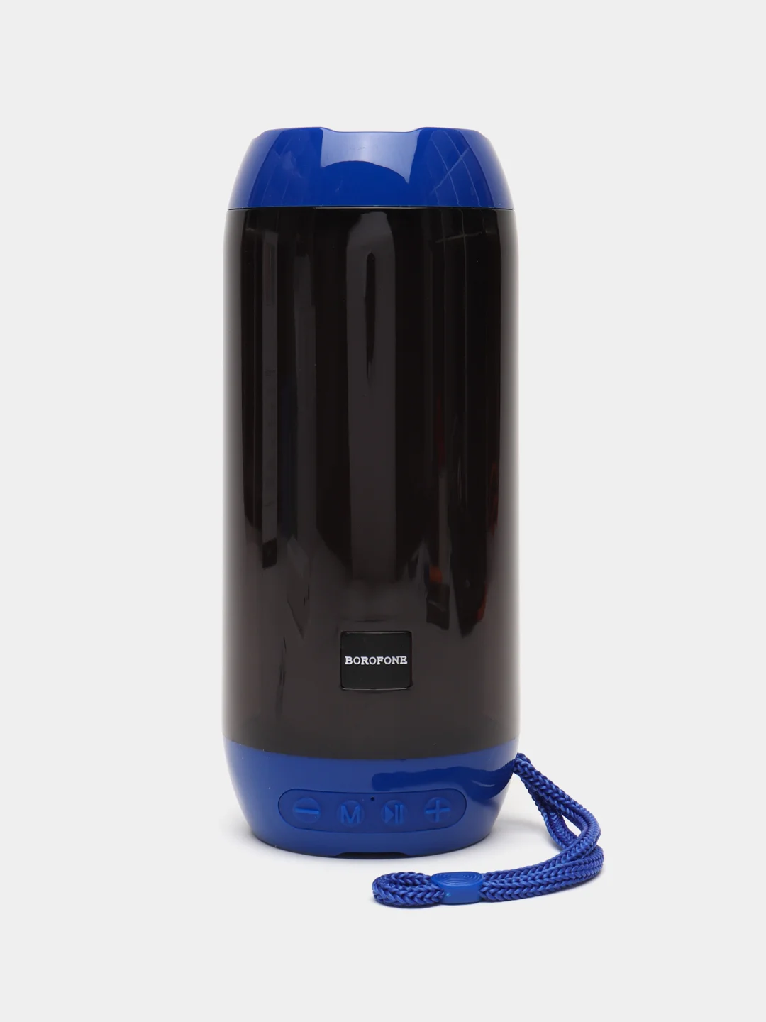 Синий колонка беспроводная Borofone BR25, с подсветкой, Bluetooth, microSD / USB / FM / RGB