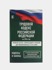 Трудовой кодекс РФ на 2024 г, включая льготы и гарантии для мобилизованных и их семей
