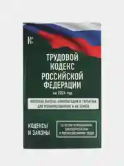 Трудовой кодекс РФ на 2024 г, включая льготы и гарантии для мобилизованных и их семей
