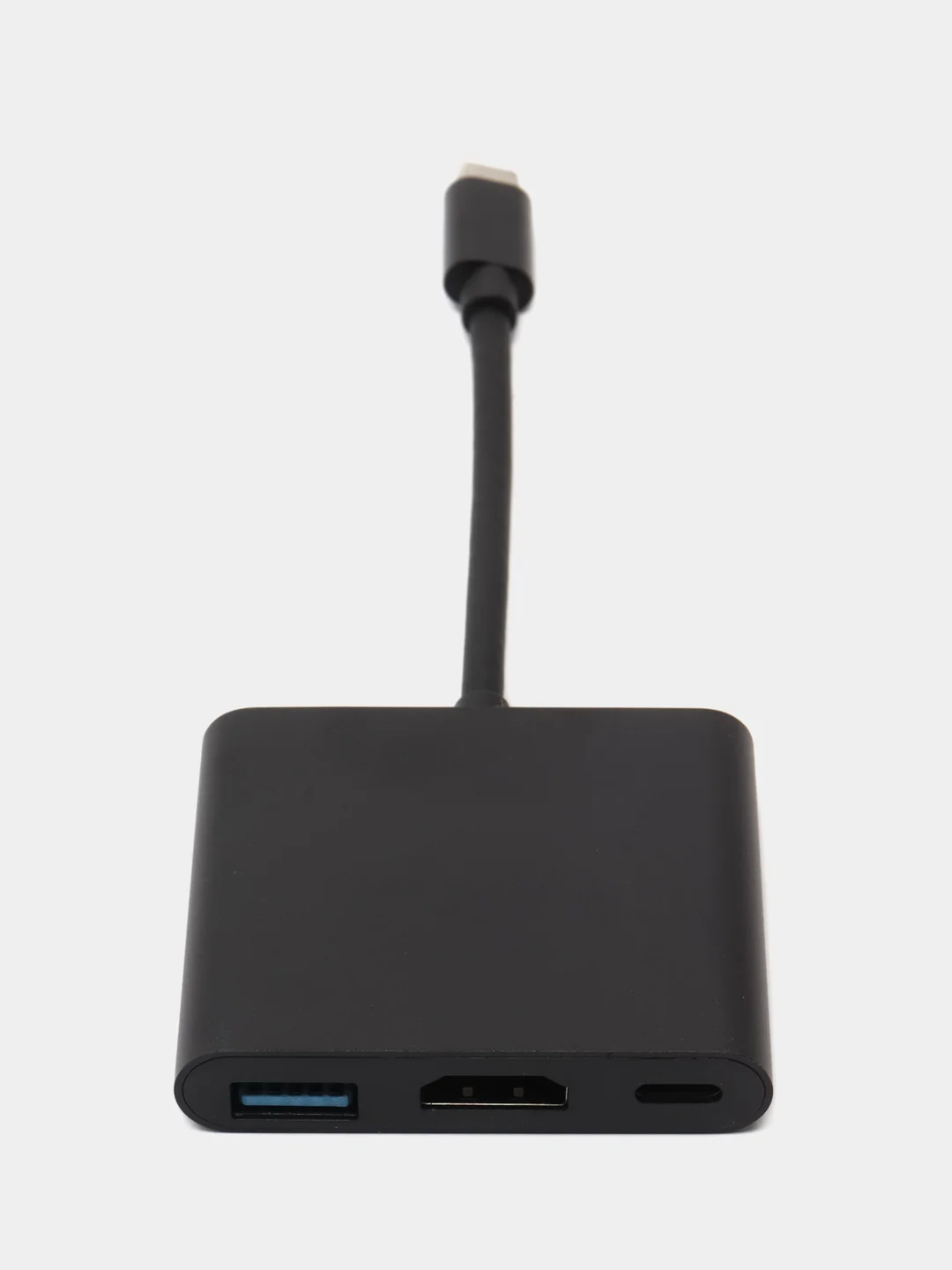 Черный адаптер, переходник USB 3.0, Type-C/Thunderbolt и HDMI 4K, хаб для Macbook
